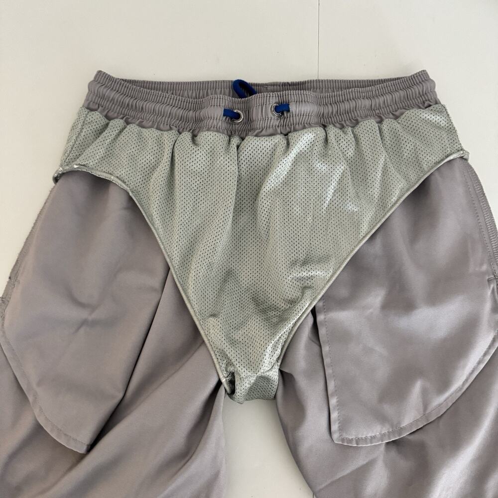 Huk Men's Pursuit Volley Swim Shorts Sz S Gray Lined Fishing UPF Protection - Picture 6 of 10